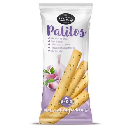 PALITOS GRISINE CU AROMA DE PATRUNJEL SI USTUROI 60 GR