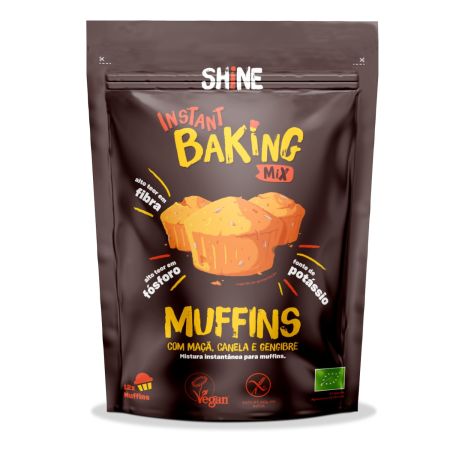 SHINE AMESTEC INSTANT PT.MUFFINS CU MERE SCORTISOARA SI GHIMBIR 350 GR BIO* 11278