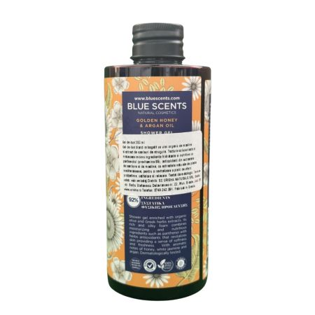 Gel de dus Golden Honey & Argan Oil, 300 ml, Blue Scents 777518