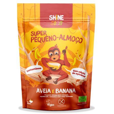 SHINE CEREALE INSTANT PT.COPII CU OVAZ SI BANANE 300 GR BIO* 11275