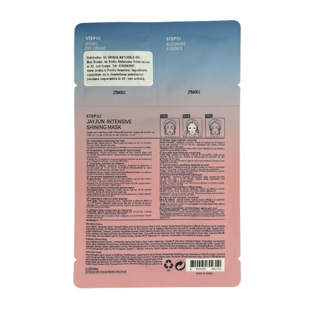Masca tip servetel Intensive Shining Mask, 25 ml, JayJun 776657