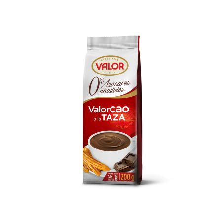 Ciocolata calda fara zahar, 200 g, Valor