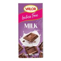 Ciocolata cu lapte fara lactoza, 100 g, Valor