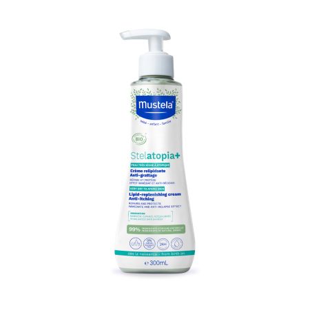 Crema pentru refacerea lipidelor Stelatopia+, 300 ml, Mustela