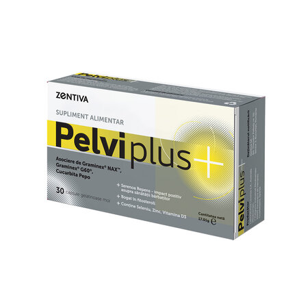 Pelviplus supliment alimentar, 30 capsule, Zentiva 644659