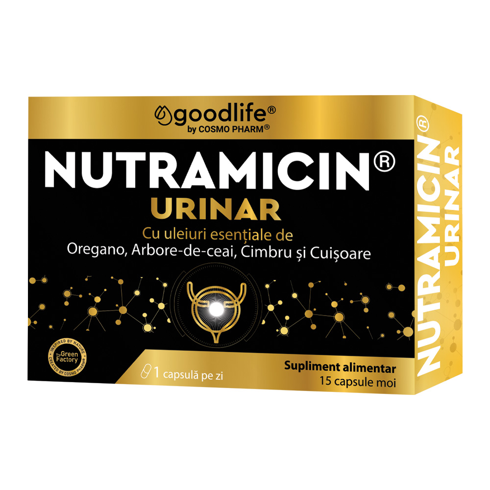 Nutramicin Urinar, 15 capsule, Cosmopharm