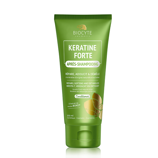 Balsam pentru par Keratine Forte, 200 ml, Biocyte 