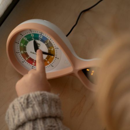 Ceas educational cu alarma pentru copii KidyAlarm, +6 ani, Bronze, Kidywolf 613730