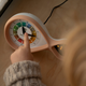 Ceas educational cu alarma pentru copii KidyAlarm, +6 ani, Bronze, Kidywolf 613730