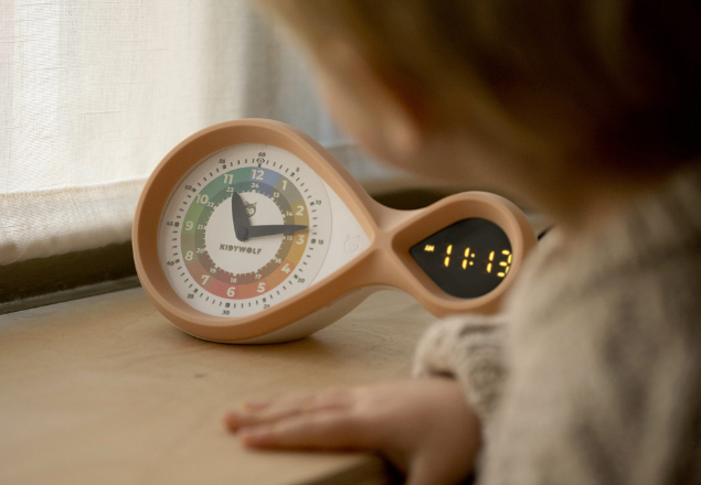 Ceas educational cu alarma pentru copii KidyAlarm, +6 ani, Kidywolf