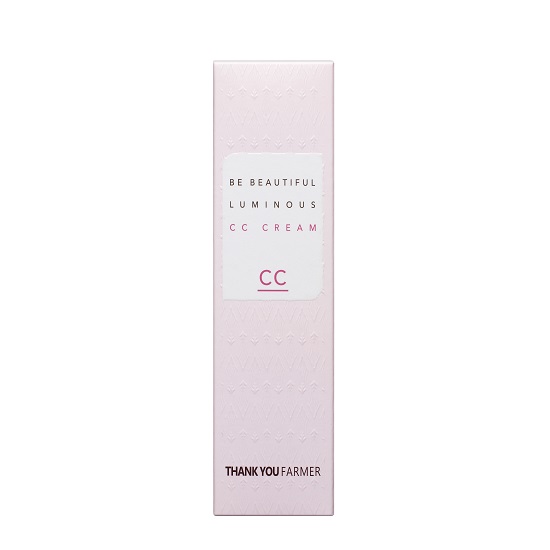 CC Cream cu SPF 30+ Be Beautiful Luminous, 40 ml, Thank You Farmer