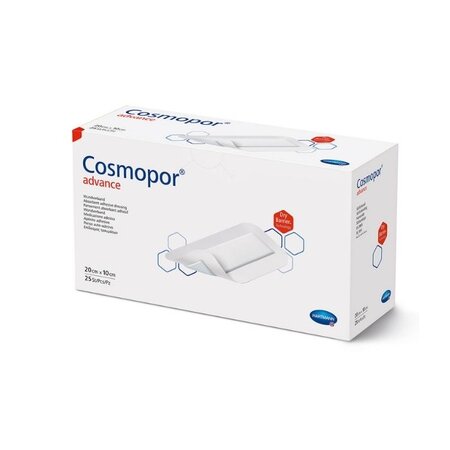 Plasture steril autoadeziv Cosmopor Advance, 20x10 cm, 1 bucata, Hartmann 613920