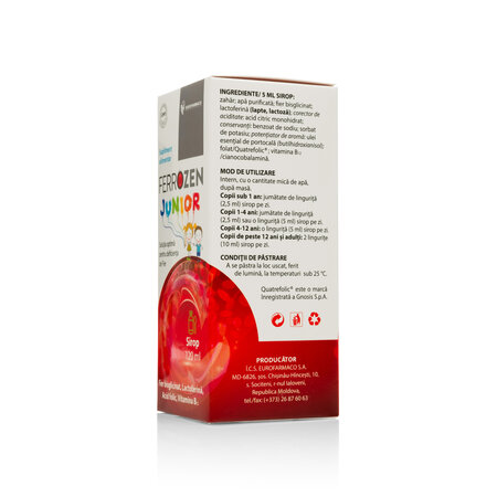 Ferrozen Junior Sirop, 120 ml, Eurofarmaco 768896