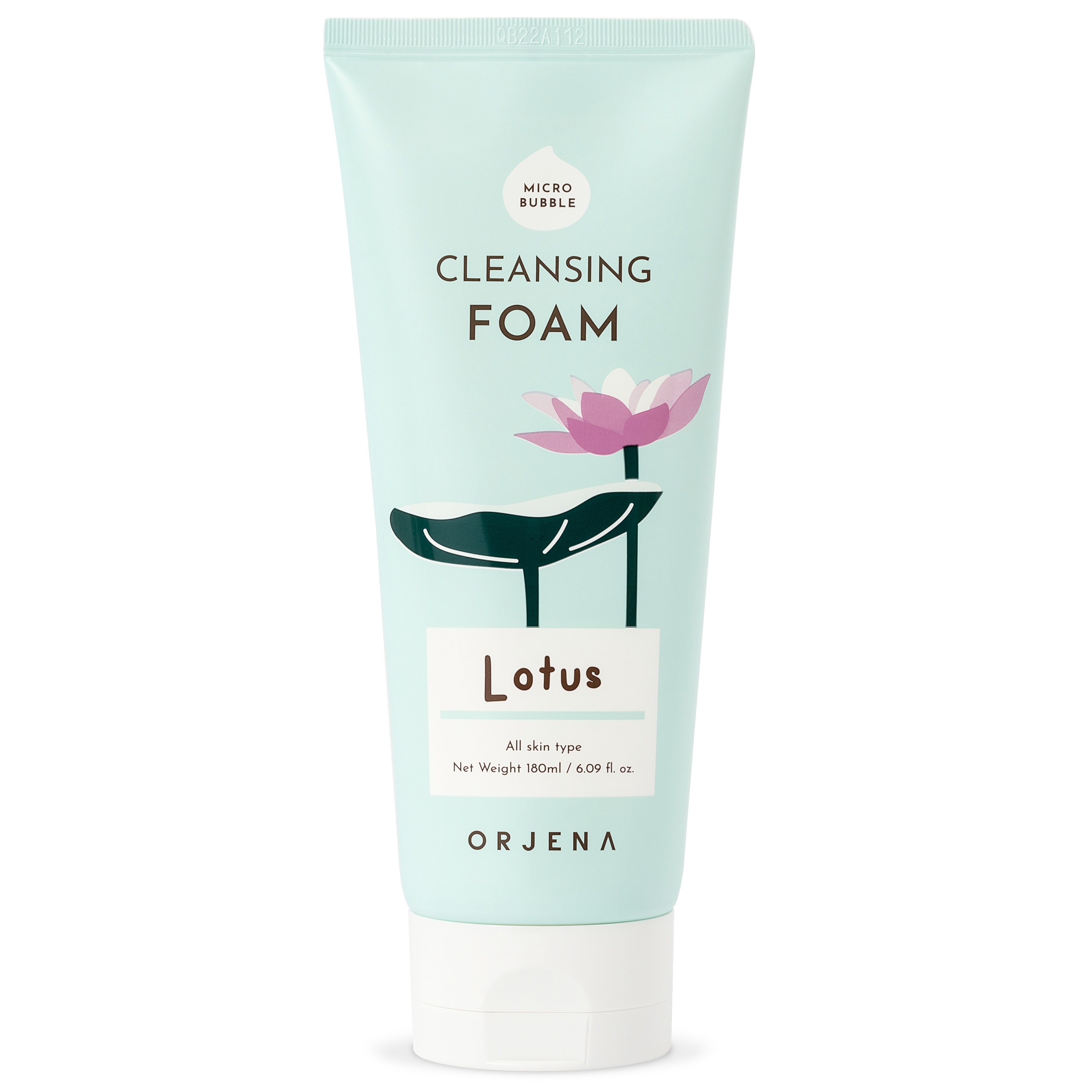 Spuma de curatare cu Aloe Smile Day Cleansing Foam Aloe, 180 ml, Orjena