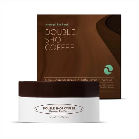 Patchuri pentru ochi cu cofeina Double Shot Coffee Hydrogel Eye