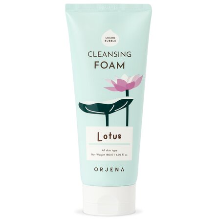 Spuma de curatare cu lotus Cleansing Foam, 180 ml, Orjena