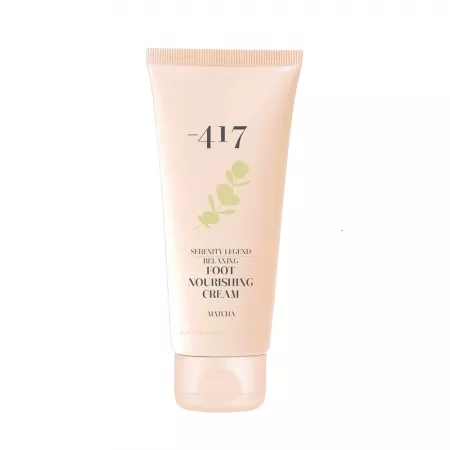 Crema pentru picioare hranitoare si relaxanta cu matcha Serenity Legend, 100 ml, Minus 417