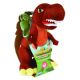 Jucarie de plus muzicala cu lumini, +12 luni, 25 cm, T-Rex, Jemini 614353