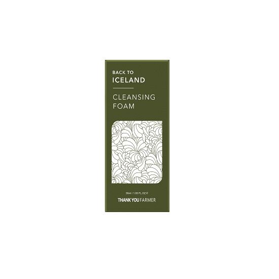 Spuma de curatare Back to Iceland Cleansing Foam, 30 ml, Thank You Farmer