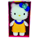 Jucarie de plus Hello Kitty cu rochita galbena, 0-36 luni, 20 cm, Jemini 614748