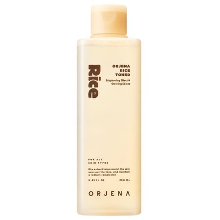Toner pentru iluminozitate cu orez, 250 ml, Orjena