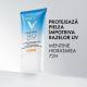 Fluid hidratant 72h cu acid hialuronic si SPF50 Mineral 89, 50ml, Vichy 616552