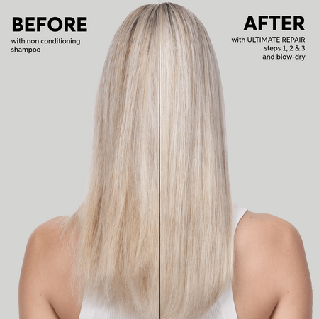 Tratament crema fara clatire cu AHA si Omega 9 pentru par deteriorat Ultimate Repair, 140ml, Wella Professionals 614899