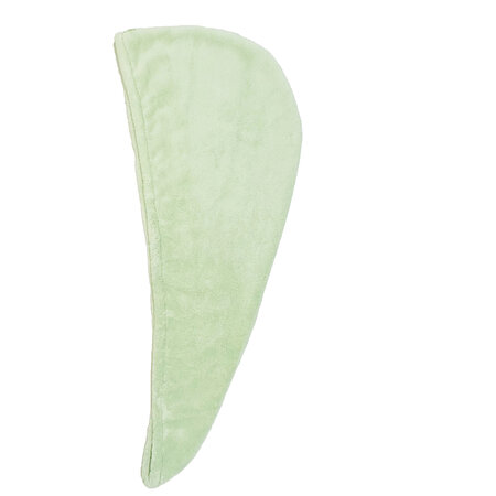 Prosop turban de par cu nasture, Verde, You First 614963