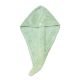 Prosop turban de par cu nasture, Verde, You First 614964