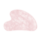 Piatra naturala de masaj facial din Quartz Roz Gua Sha, 1 bucata, You First 615003