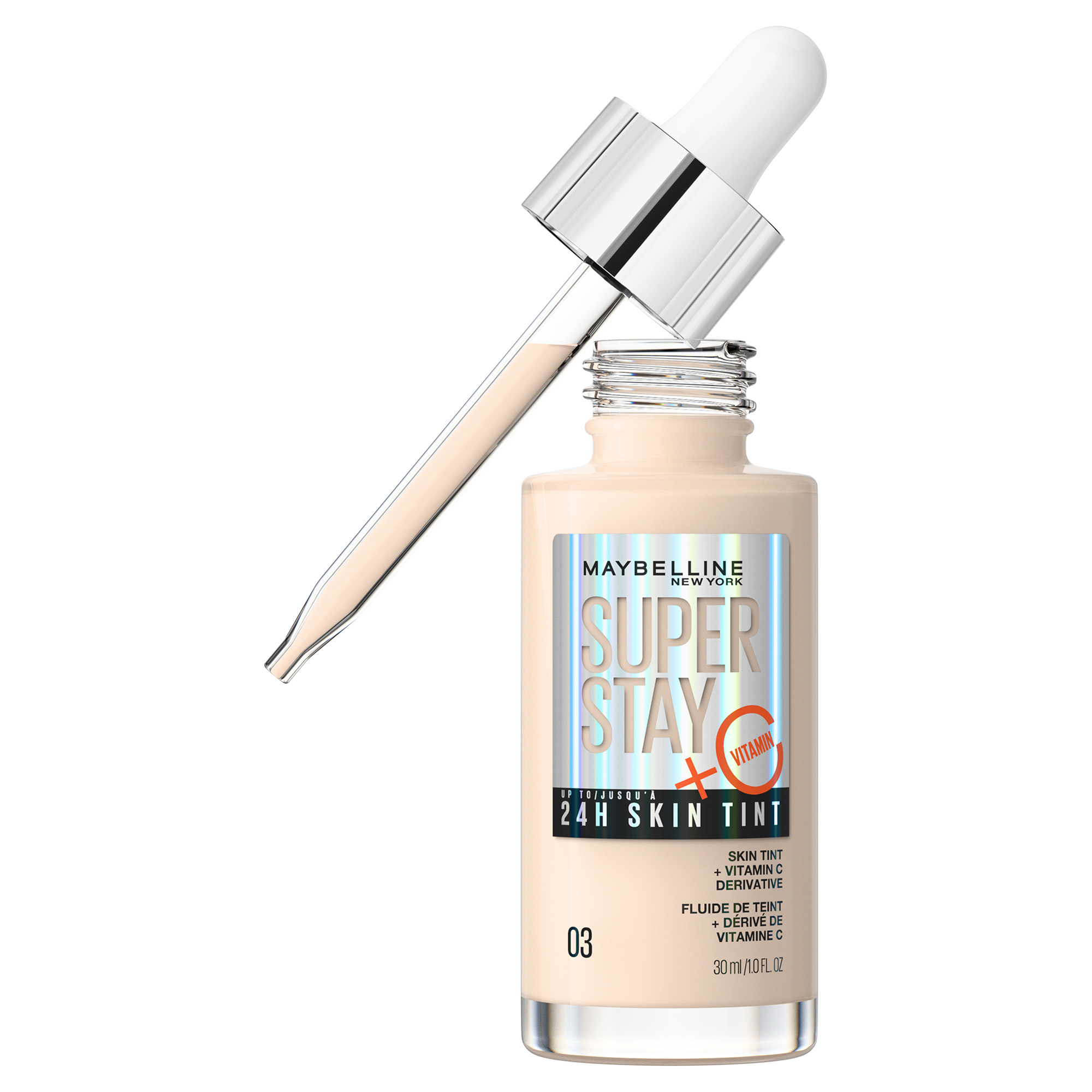 Fond de ten SuperStay 24H Skin Tint, 03, 30 ml, Maybelline