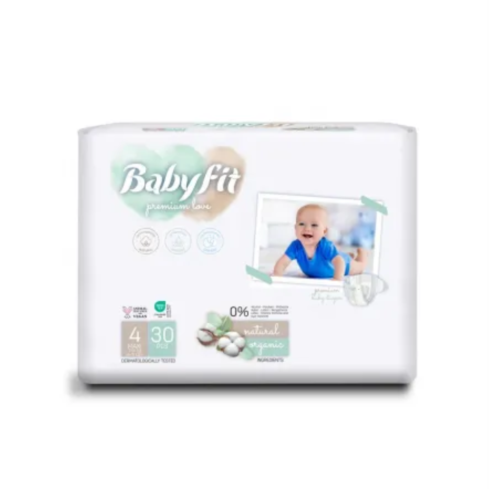 Scutece Maxi, Nr. 4, 7-18 kg, 30 bucati, Babyfit