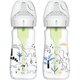 Set Biberon cu Gat Larg Options Plus, 270 ml, 2 bucati, Baieti, Dr. Browns 615042