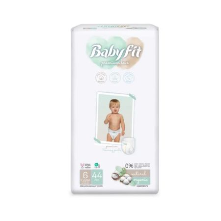 Scutece tip chilot Jumbo 6 XL, +16 kg, 44 bucati, Babyfit