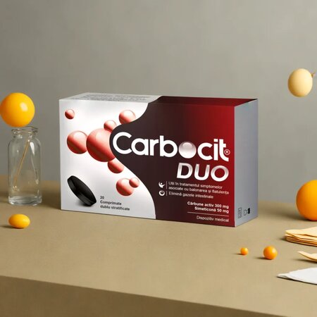 Carbocit DUO, 20 comprimate, Biofarm 635688