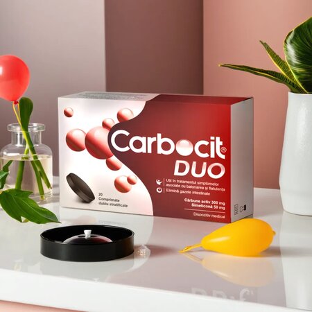 Carbocit DUO, 20 comprimate, Biofarm 635764