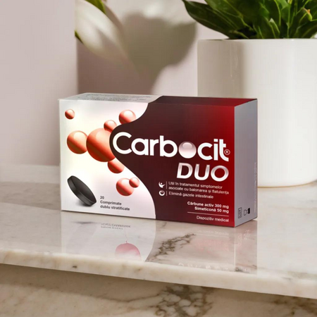 Carbocit DUO, 20 comprimate, Biofarm 635744