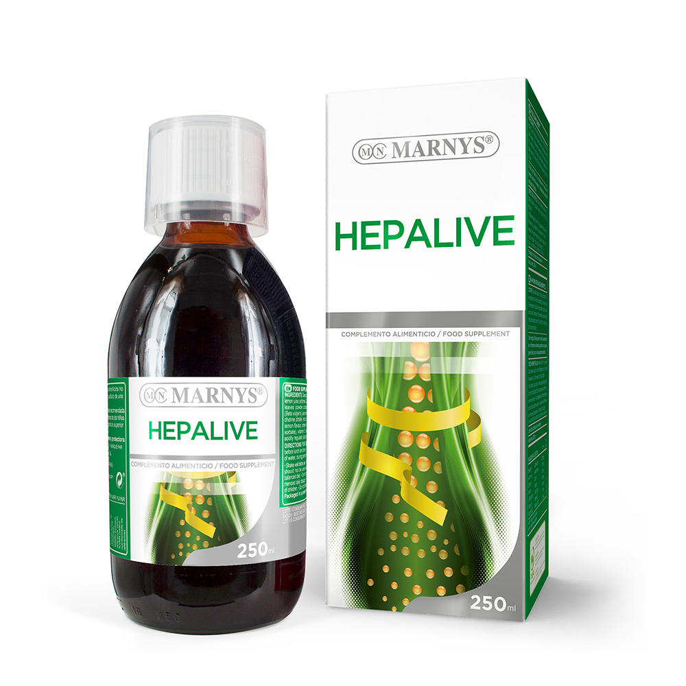 Hepalive supliment pentru sanatatea ficatului, 250 ml, Marnys