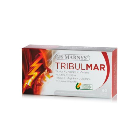 Tribulmar pentru dezvoltarea mesei musculare si energie, 60 capsule, Marnys