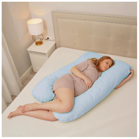 Perna pentru gravide 3 in 1 Maxim, Albastru, Twindeco 615250