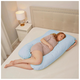Perna pentru gravide 3 in 1 Maxim, Albastru, Twindeco 615250