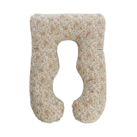 Perna pentru gravide 3in1 Maxim, Alb cu Flori, Twindeco