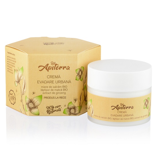 Crema Evadare Urbana, 50 ml, Apiterra 