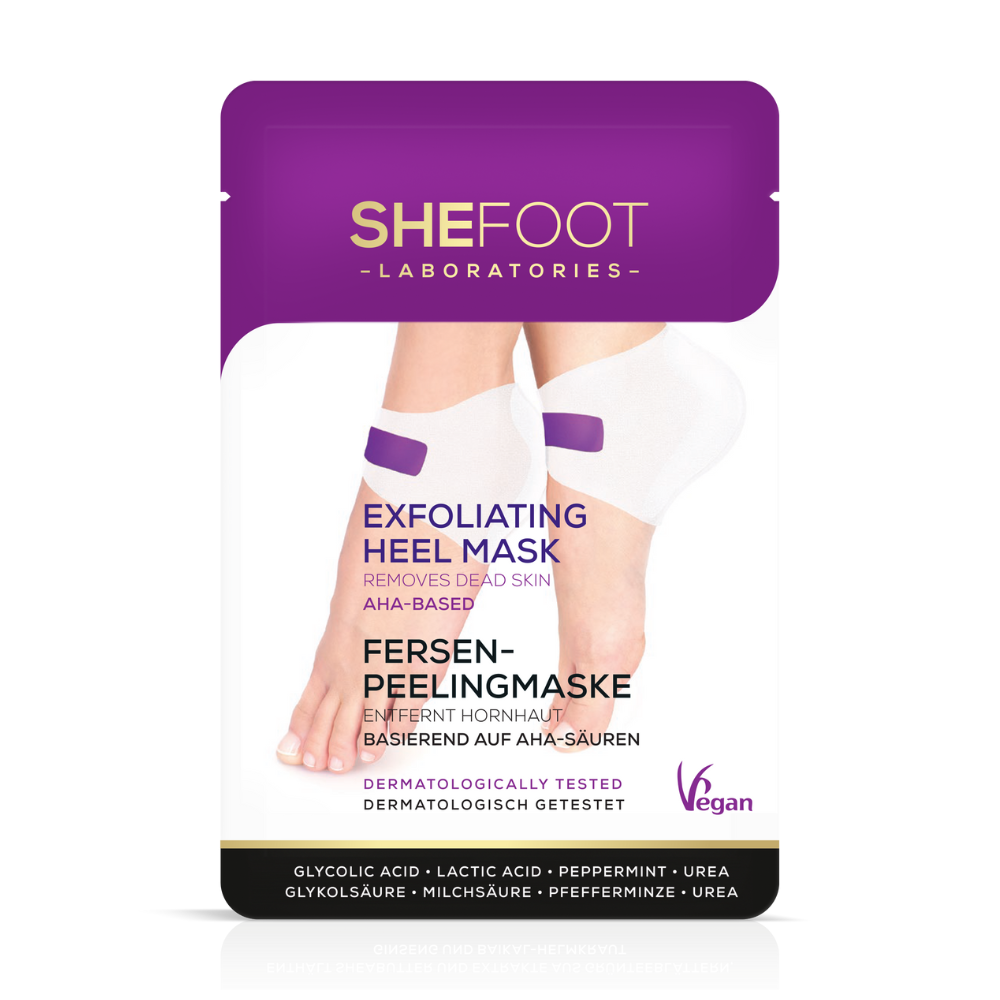 Masca exfolianta pentru calcaie SheFoot, 18 g, SheCosmetic