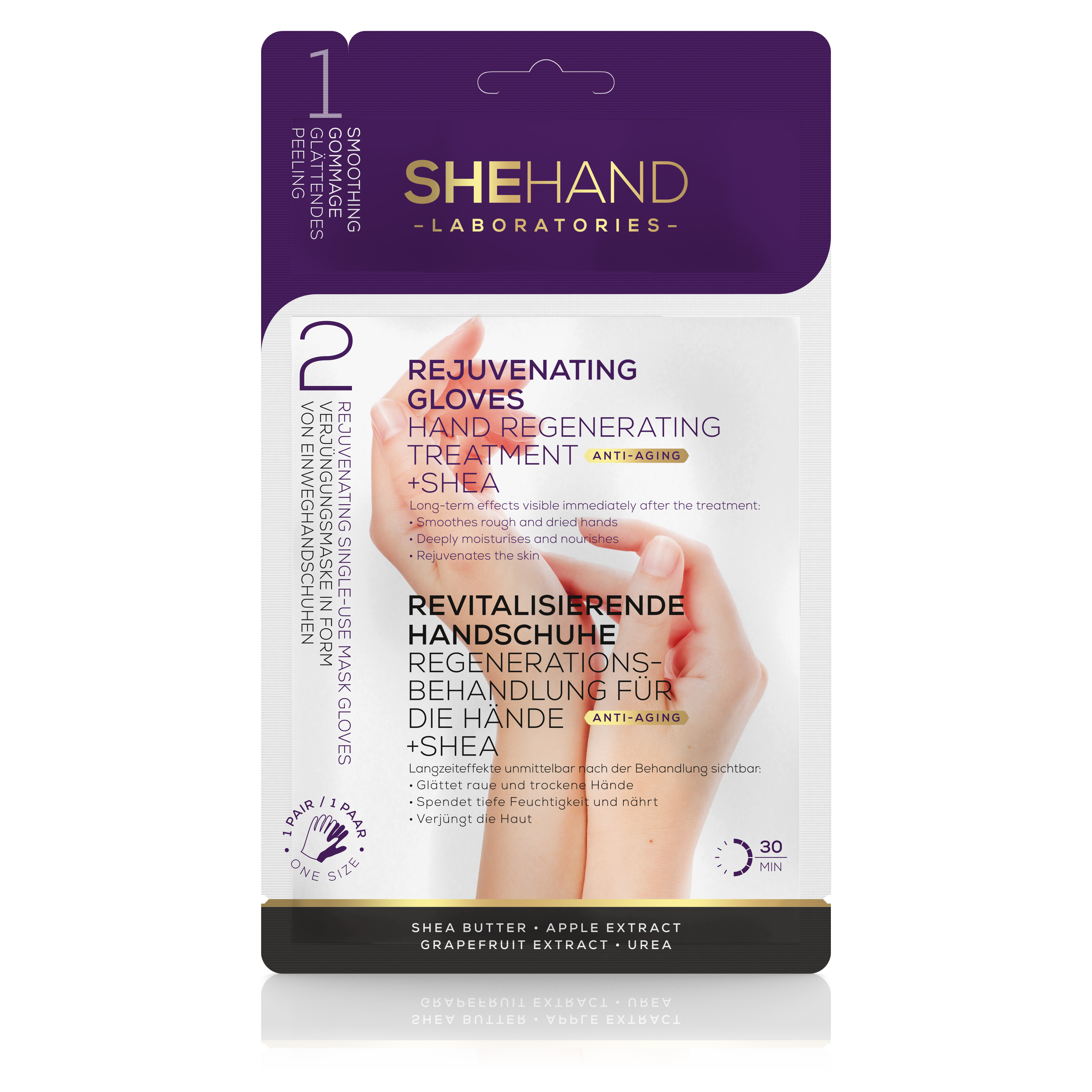 Manusi regenerante SheHand, 1 set, SheCosmetic