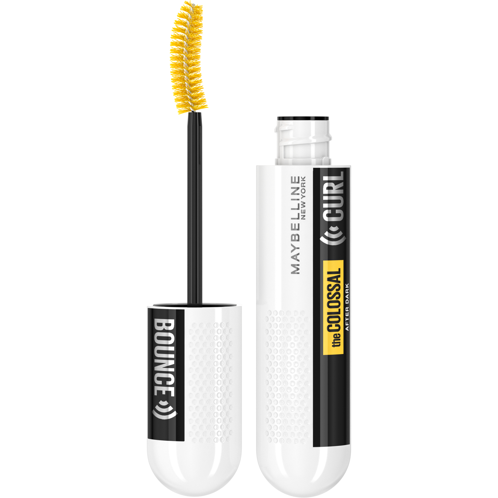 Mascara pentru volum si curbare The Colossal Curl Bounce, After Dark, 10 ml, Maybelline