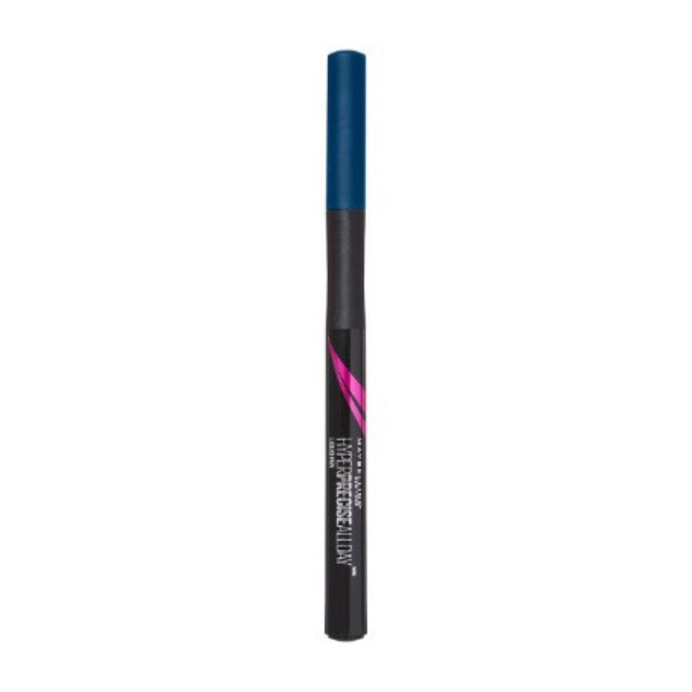 Tus lichid tip carioaca rezistent la apa Hyper Precise All Day, Parrot Blue, 6 ml, Maybelline