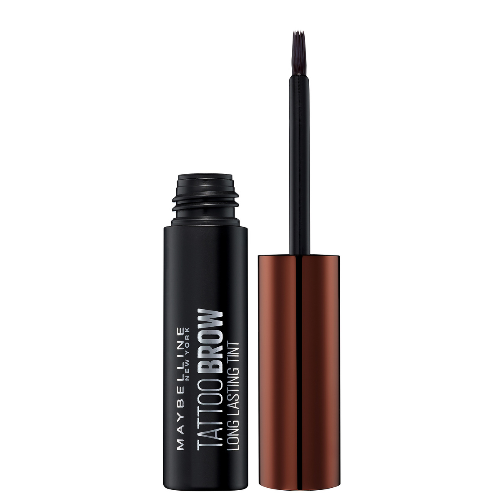 Gel semipermanent pentru sprancene Tattoo Brow Gel Tint, 3, 4.9 g, Maybelline