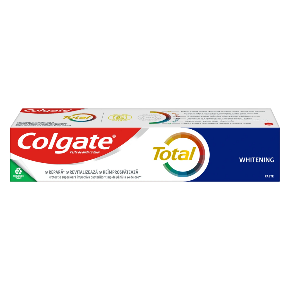 Pasta de dinti Total Whitening, 100 ml, Colgate