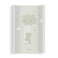 Saltea de infasat bebe cu intaritura, 70x47.5 cm, Walk in the Clouds Mint, Klups
